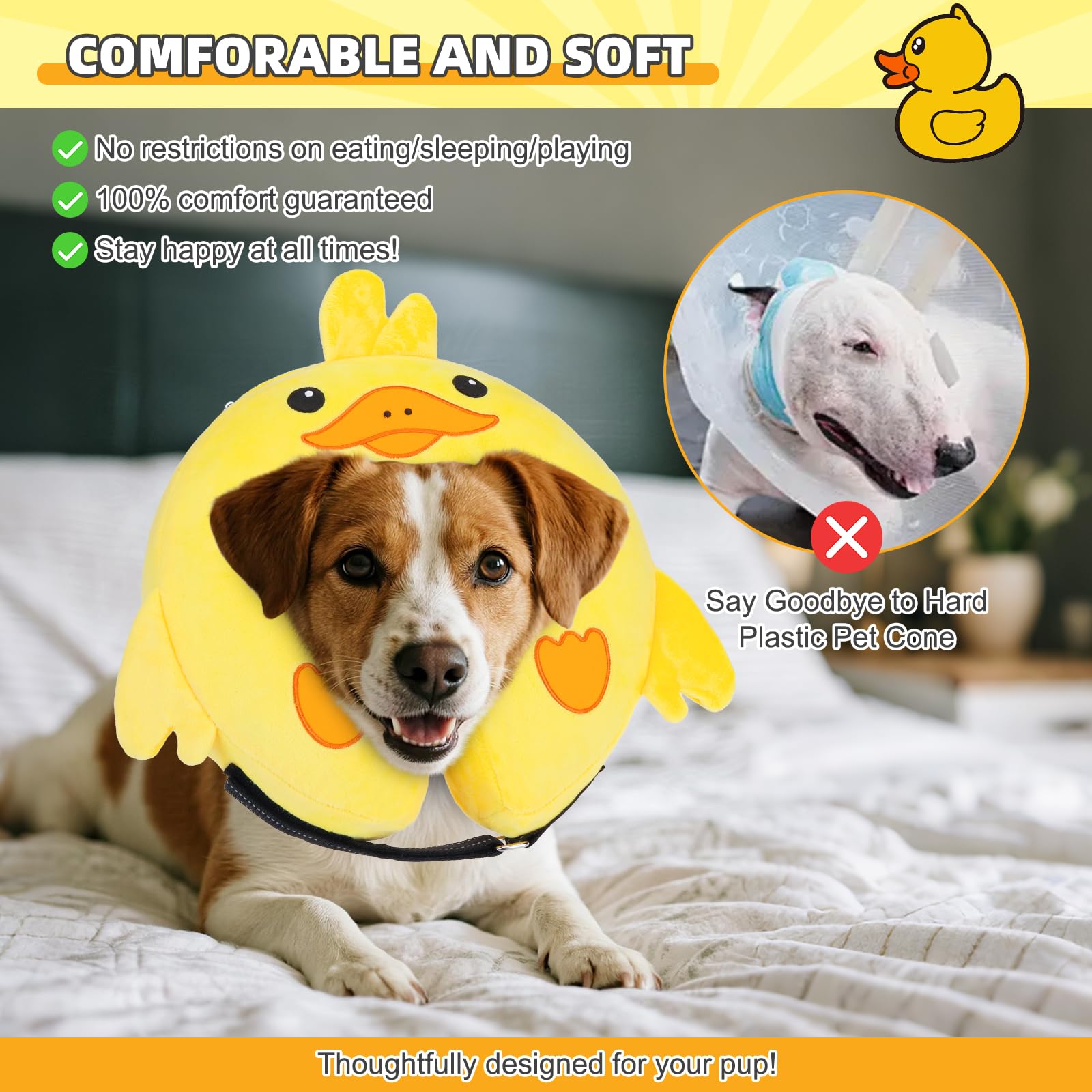 KOOLTAIL Cono suave donut, ajuste seguro para uso diario.