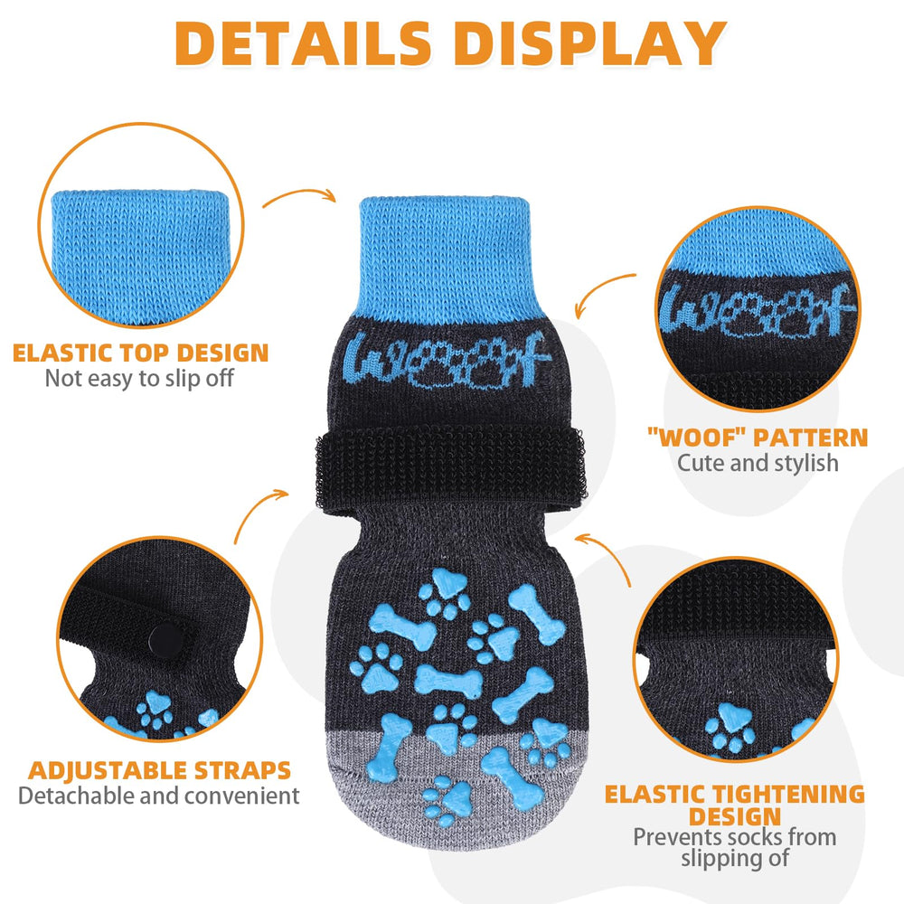 KOOLTAIL doble agarre antideslizante en ambas caras para mayor seguridad al caminar.