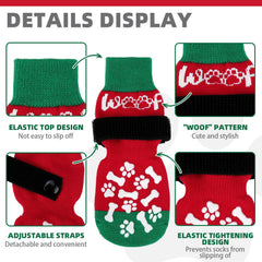 KOOLTAIL calcetines de doble agarre para mayor seguridad al caminar