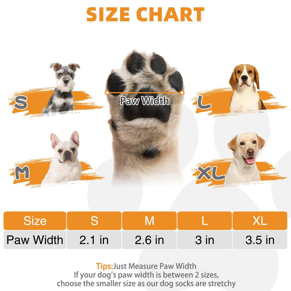 KOOLTAIL calcetines para perros con agarre antideslizante en suelos.