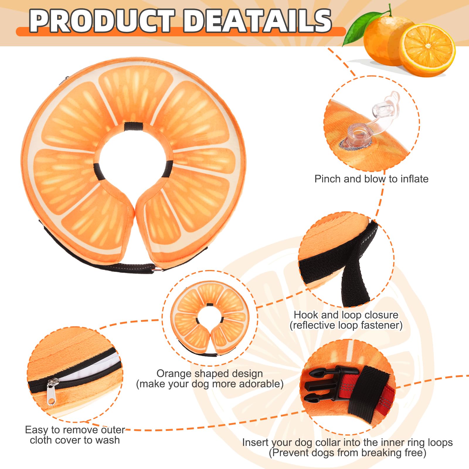 KOOLTAIL funda lavable y desmontable para limpieza fácil.