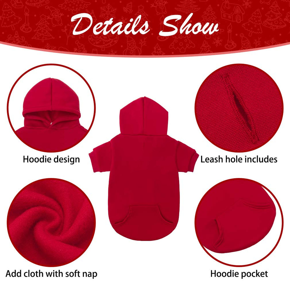 KOOLTAIL hoodie con agujero para correa, facilita paseos sin quitarse la prenda