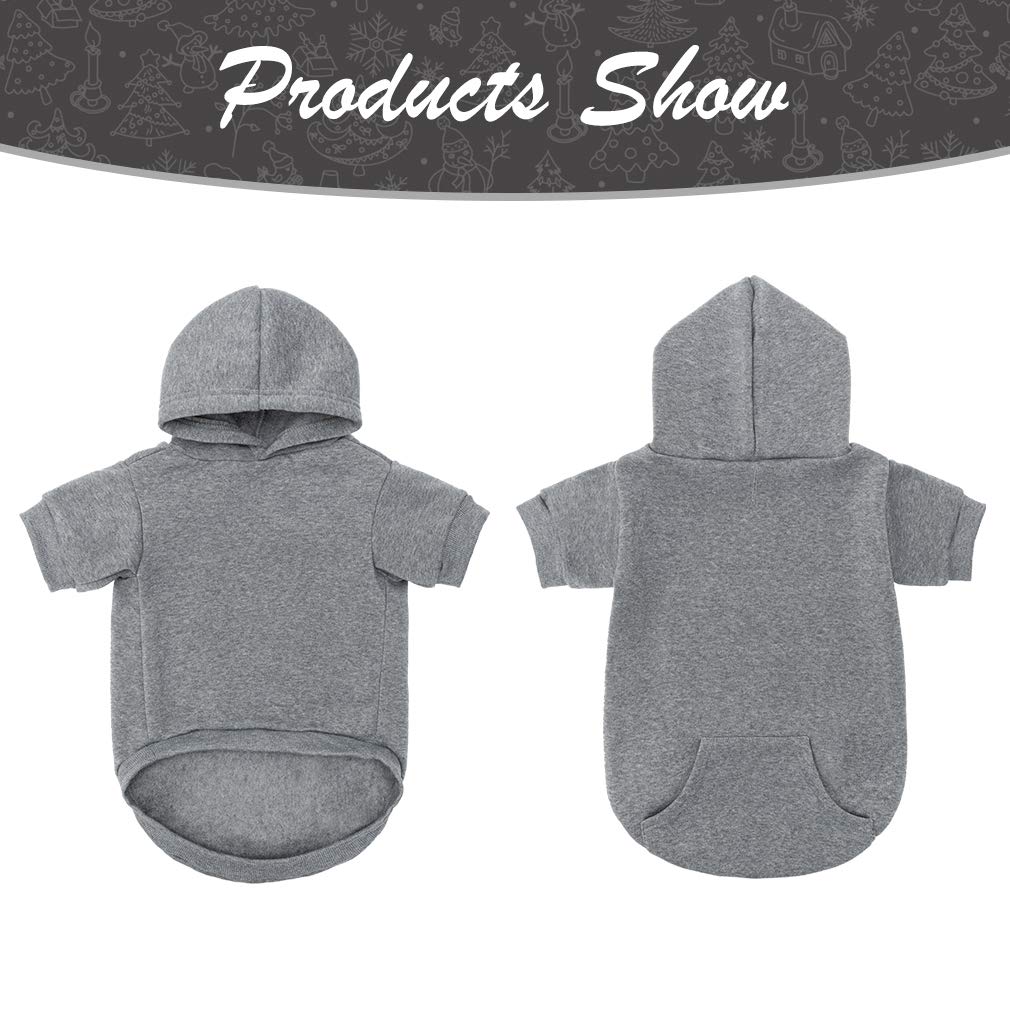 KOOLTAIL hoodie perro con agujero para correa para caminatas fáciles