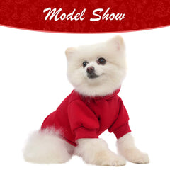 KOOLTAIL hoodie con forro interior suave, mantiene al perro cálido