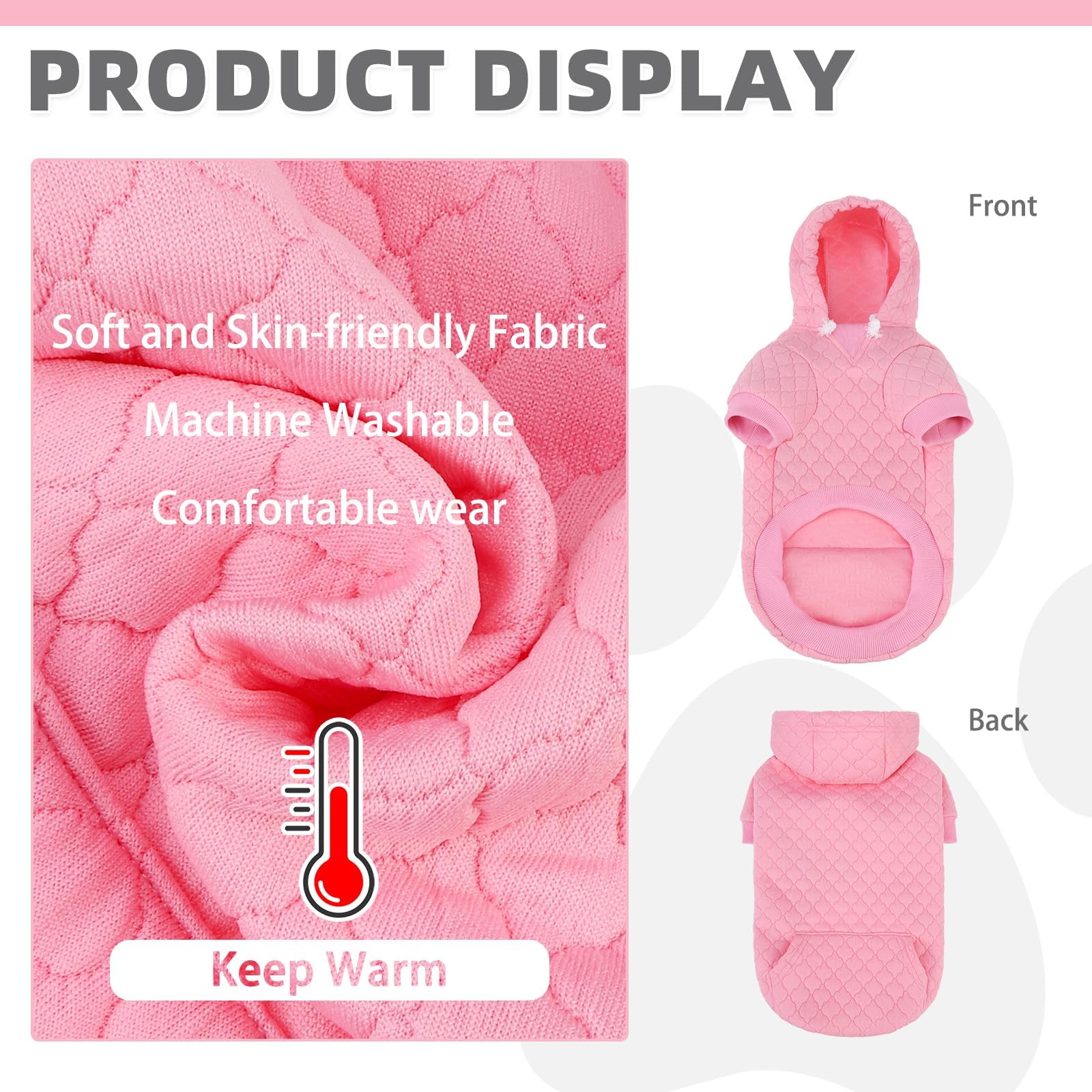 KOOLTAIL interior fleece rosa, calidez suave