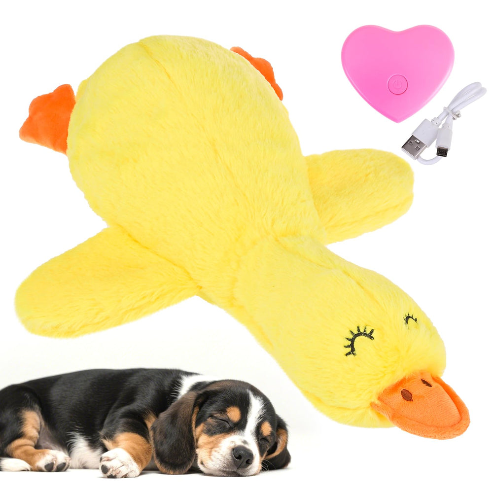 KOOLTAIL pato con latido integrado para calmar perros durante la noche.