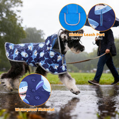 KOOLTAIL chubasquero con bolsillo integrado para almacenamiento durante caminatas.