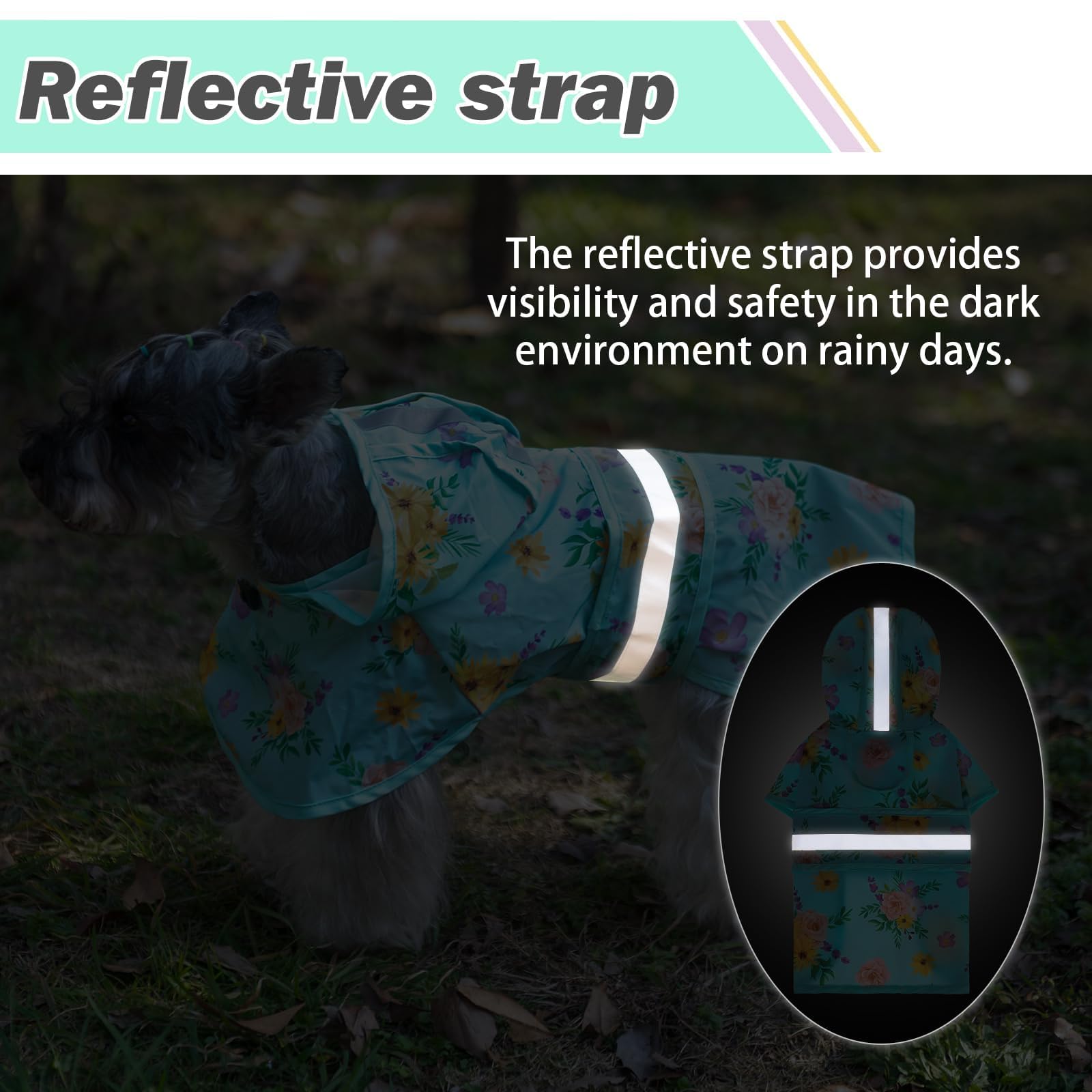 KOOLTAIL chubasquero impermeable y denso para protección completa frente a lluvia.