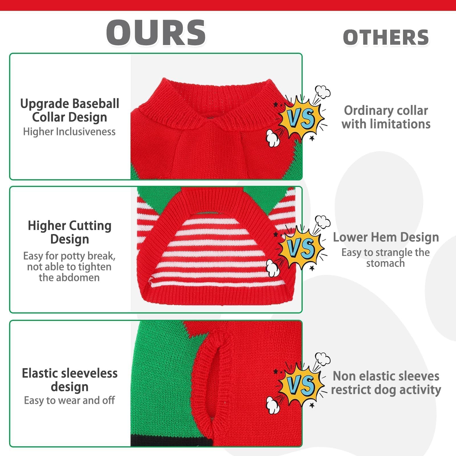 KOOLTAIL sudadera-navidad-regalo, color rojo y verde ideal para fiestas.