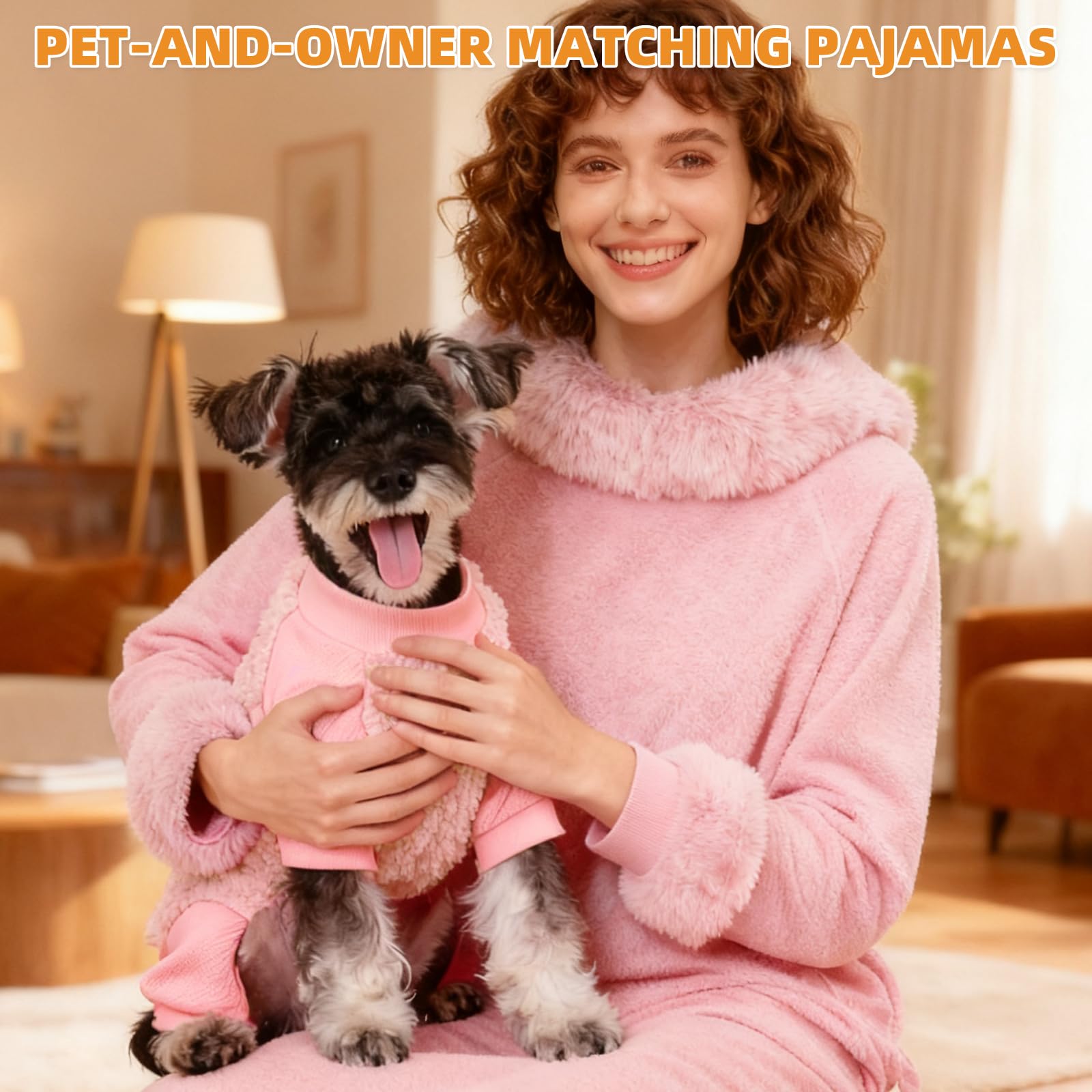 KOOLTAIL Pijama para perro pequeño, color rosa, opción suave para climas fríos