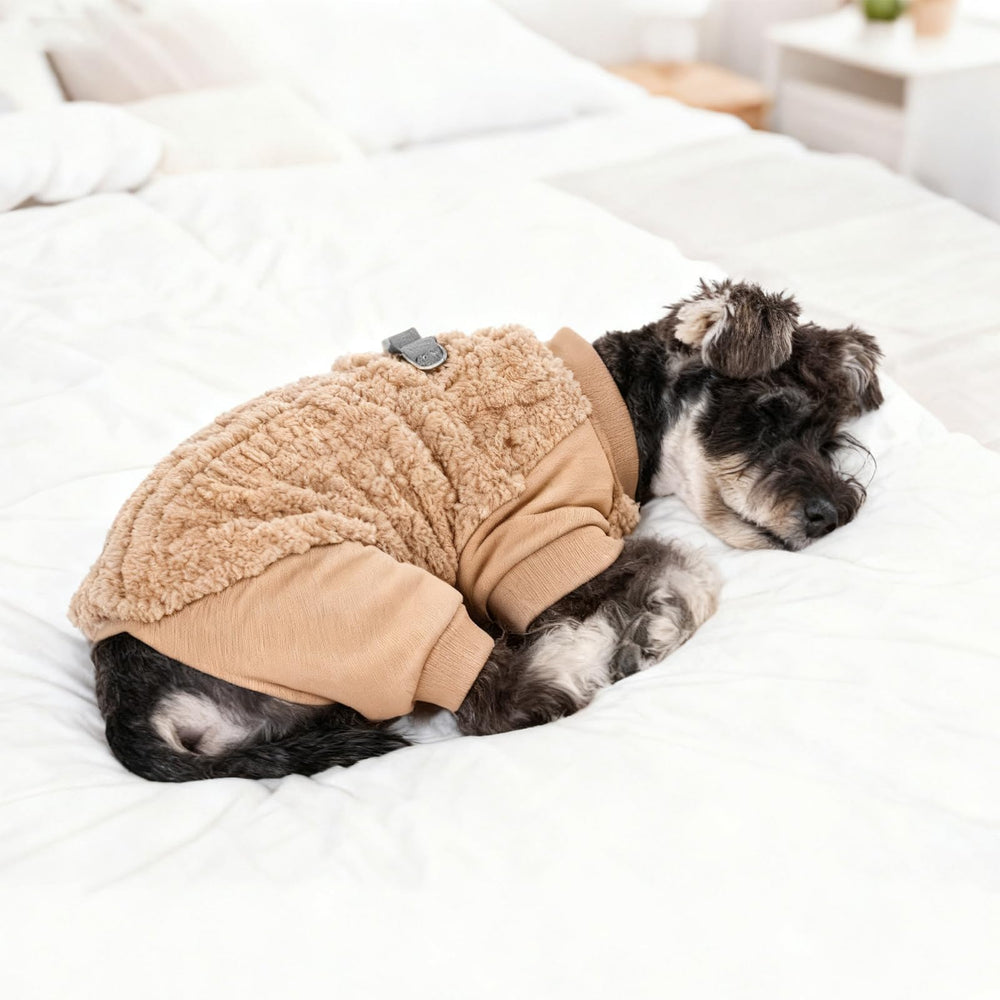 Pijama KOOLTAIL para perro pequeño rosa, cierres fáciles para uso diario