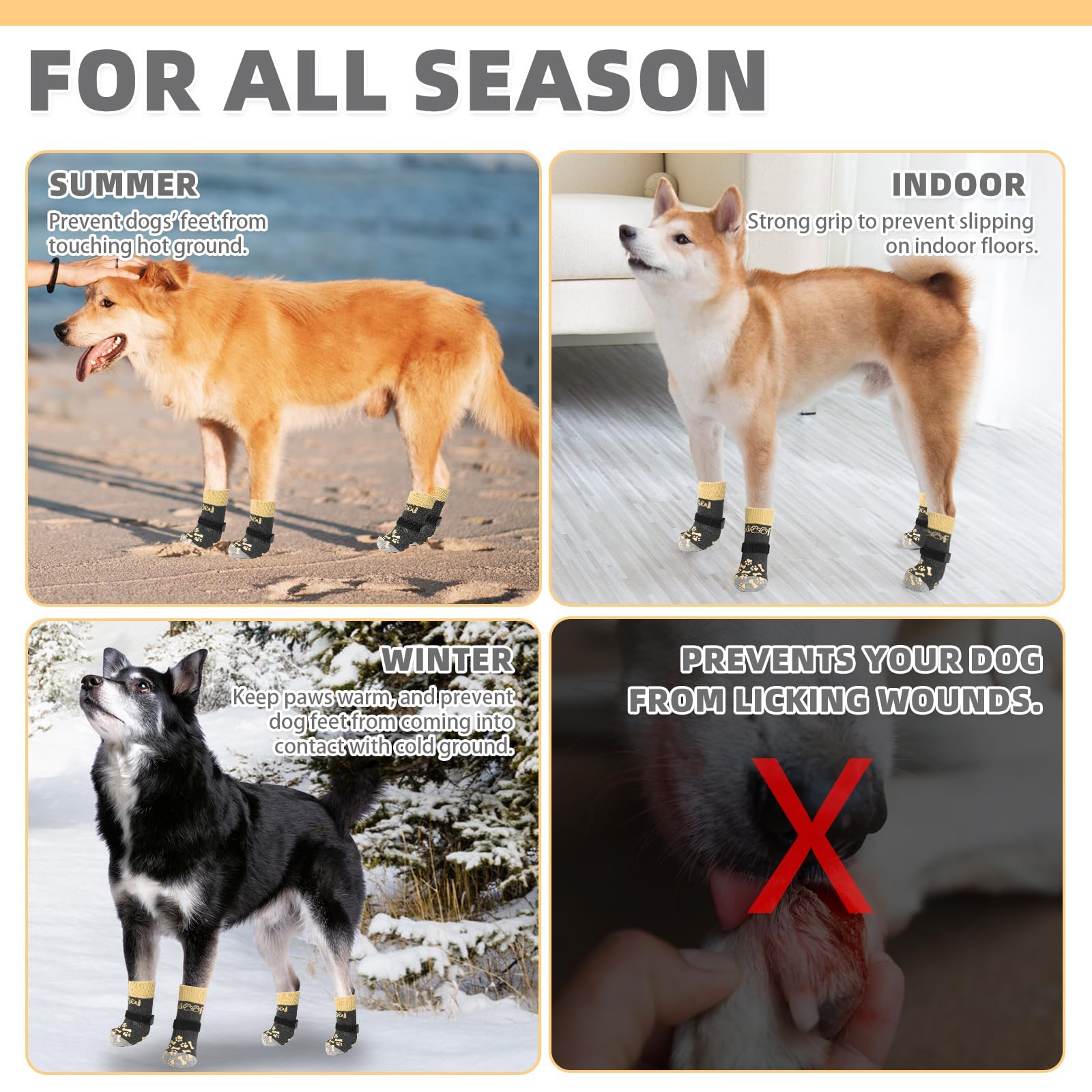 KOOLTAIL protector de patas para pavimentos calientes