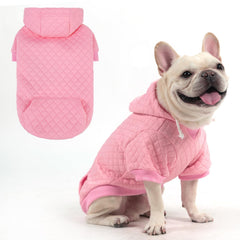 KOOLTAIL sudadera con capucha para perro rosa, cómodo para paseos diarios
