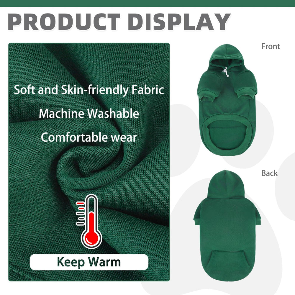 KOOLTAIL sudadera básica para perros, vista lateral, libertad de movimiento