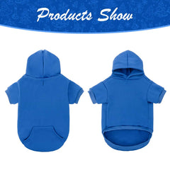 KOOLTAIL sudadera-perro-con-agujero-correa, ideal para paseos seguros.