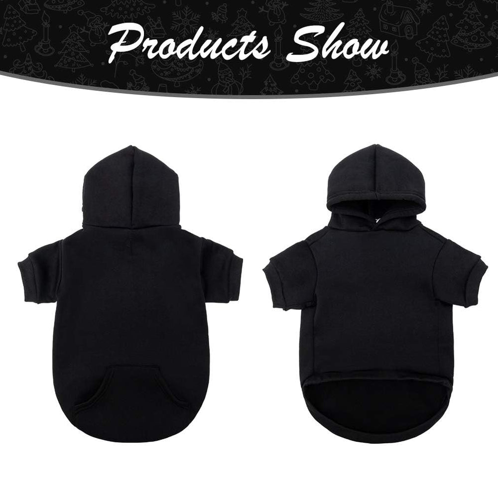 KOOLTAIL sudadera para perro con bolsillo práctico para snacks o llaves.