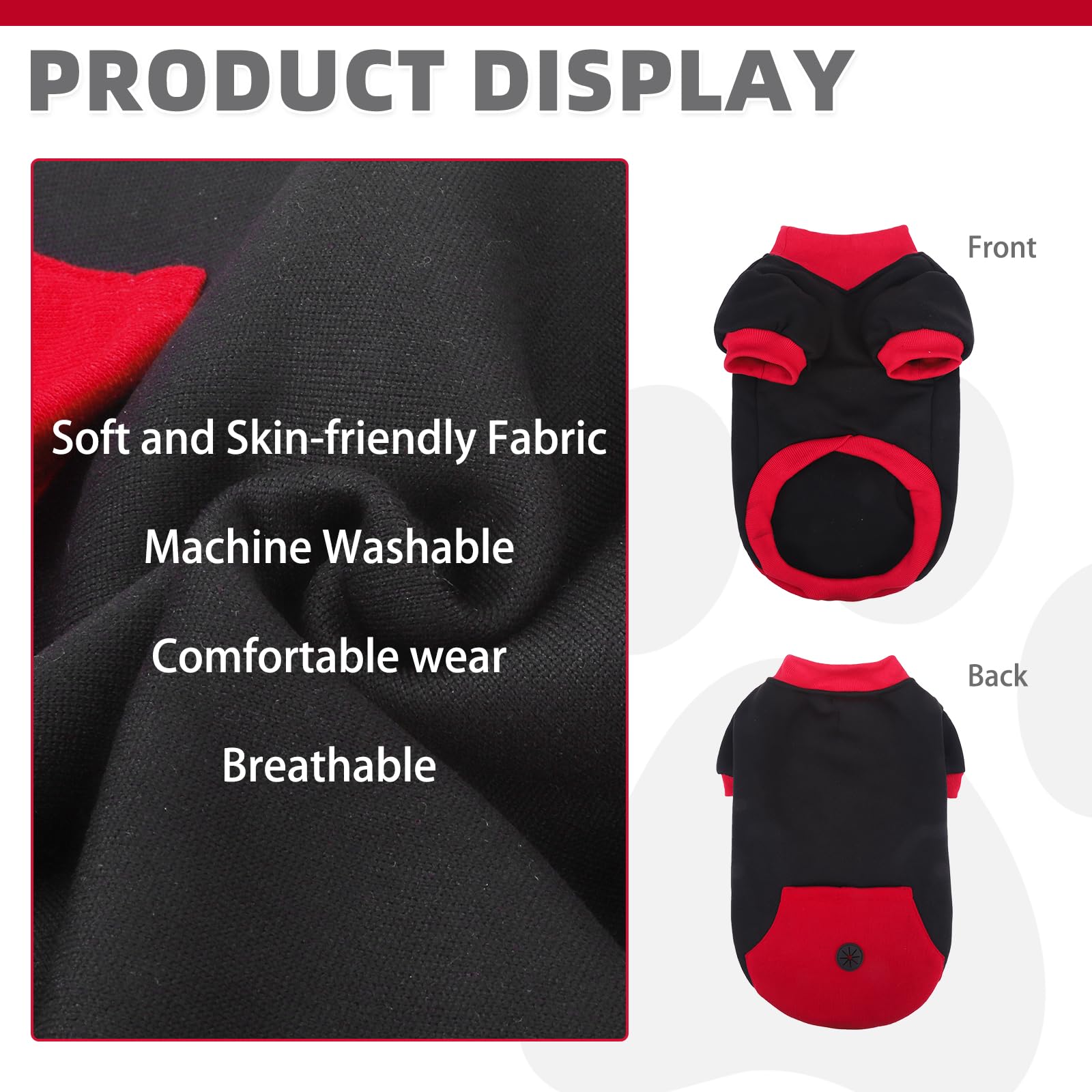 KOOLTAIL diseño pullover facilita vestir al perro sin enganches.