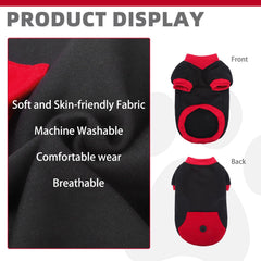 KOOLTAIL diseño pullover facilita vestir al perro sin enganches.