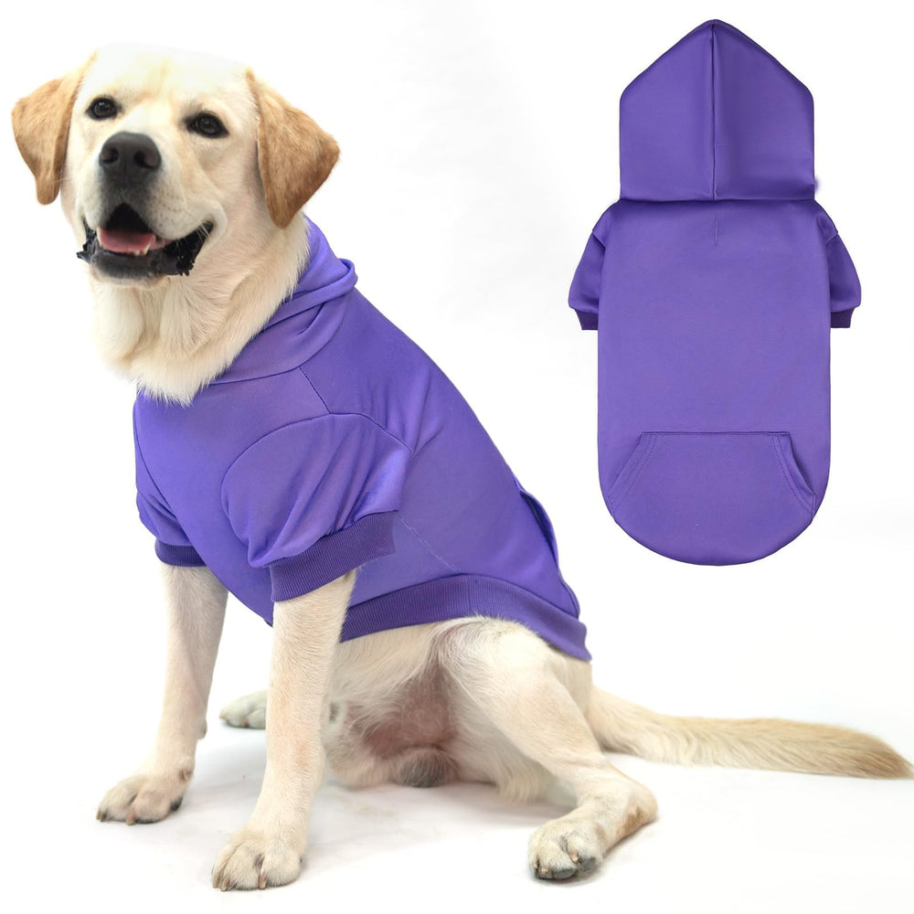 KOOLTAIL sudadera para perro frente, mantiene cálido y cómodo durante paseos.