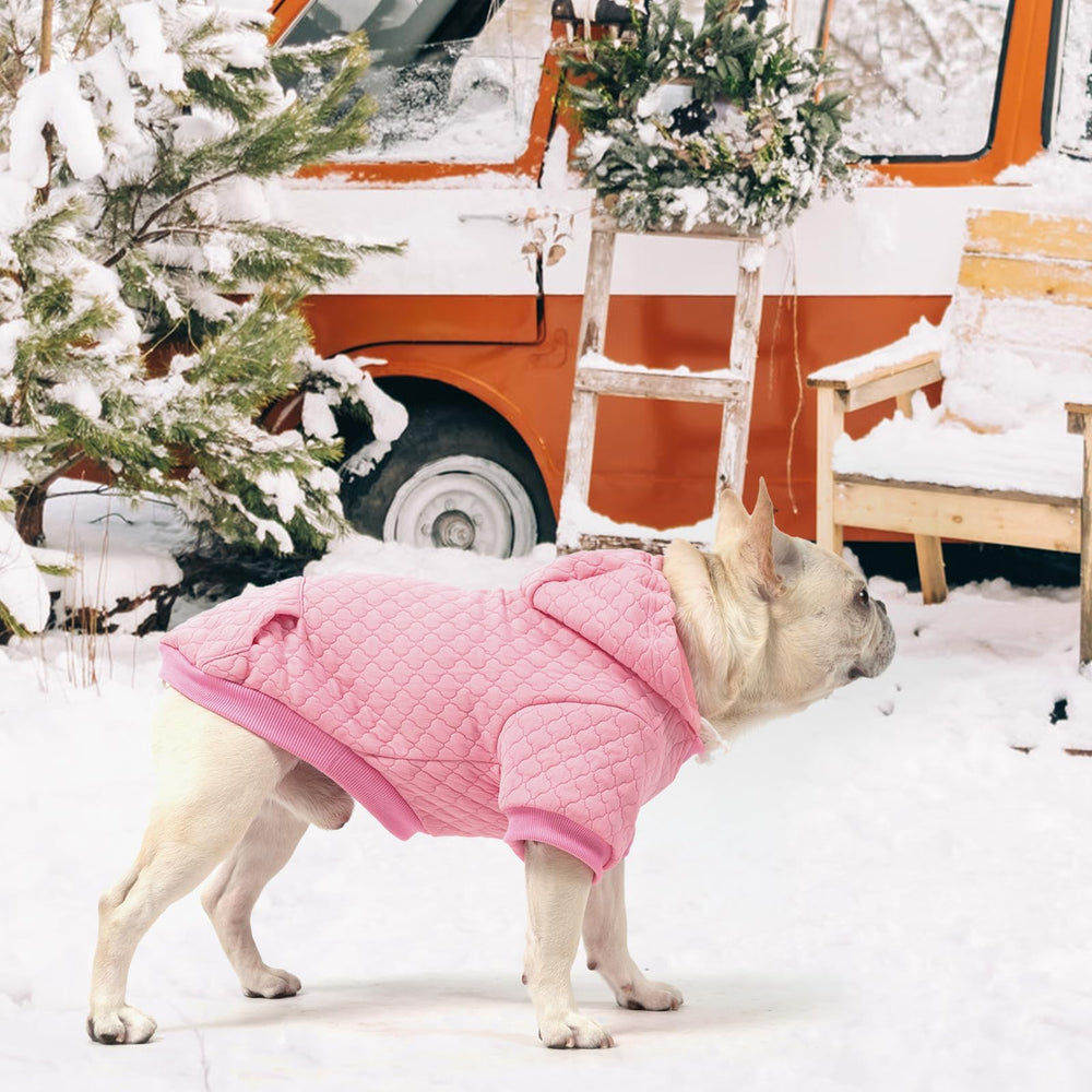 KOOLTAIL sudadera para perro grande rosa, fácil de lavar.
