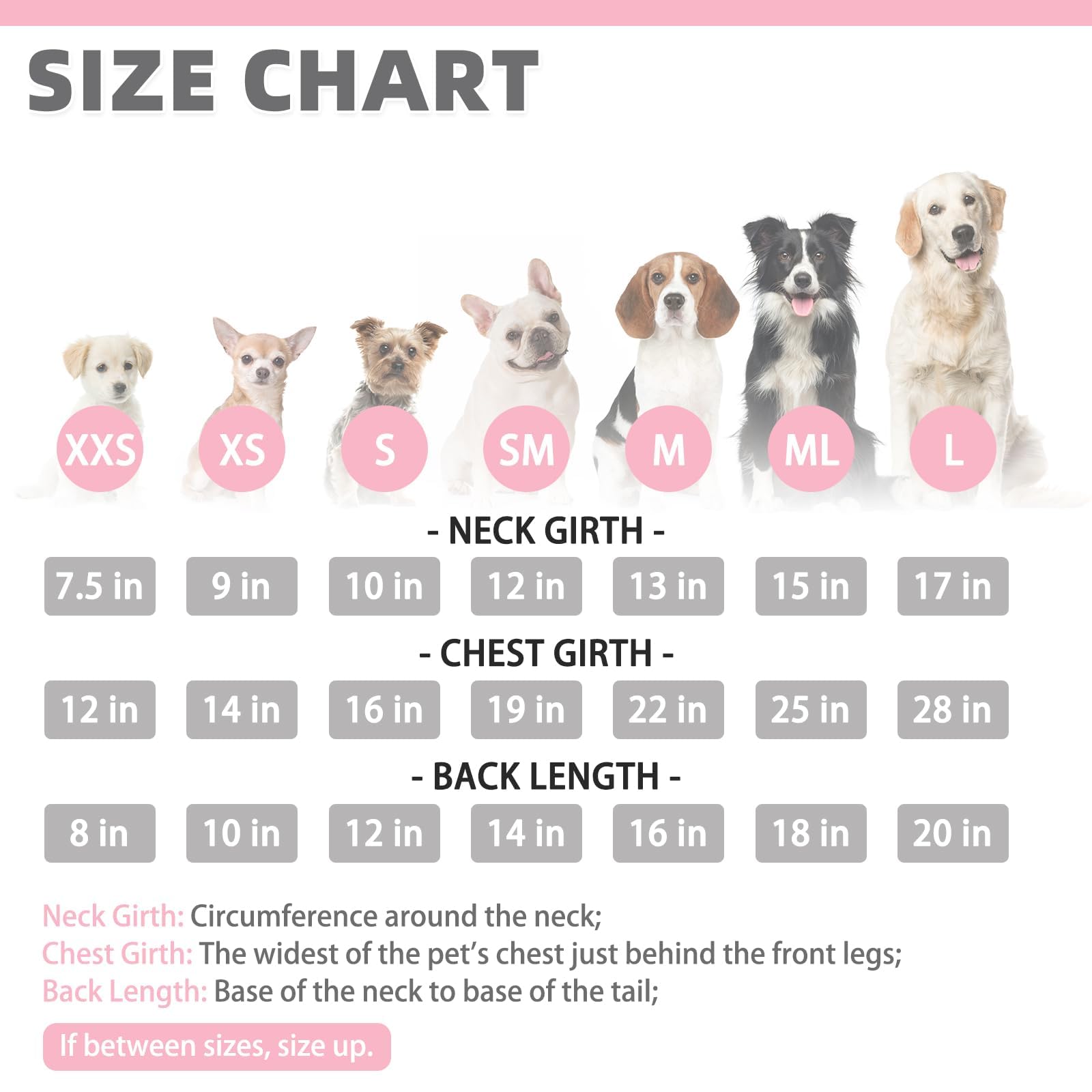 KOOLTAIL sudadera para perro grande rosa, vista trasera con ajuste cómodo.