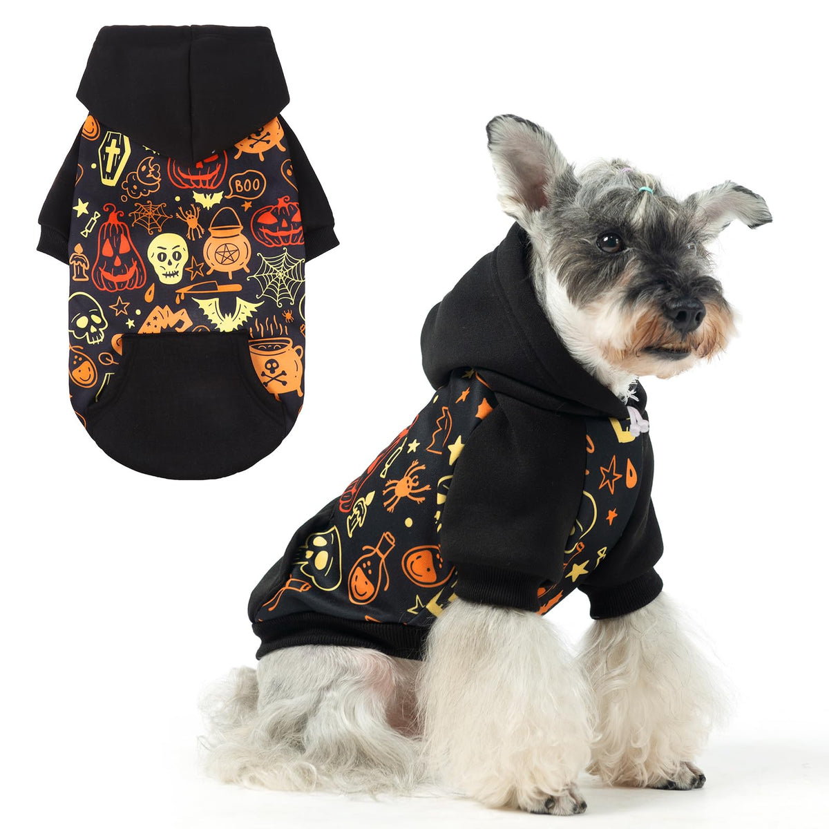 KOOLTAIL sudadera para perro con calabaza, ideal para fiestas