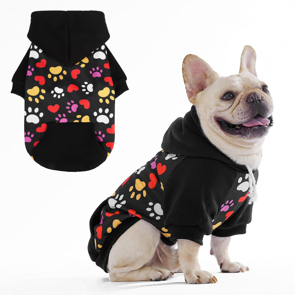 KOOLTAIL sudadera para perros Halloween, frente, tacto suave y cómodo para paseos fríos