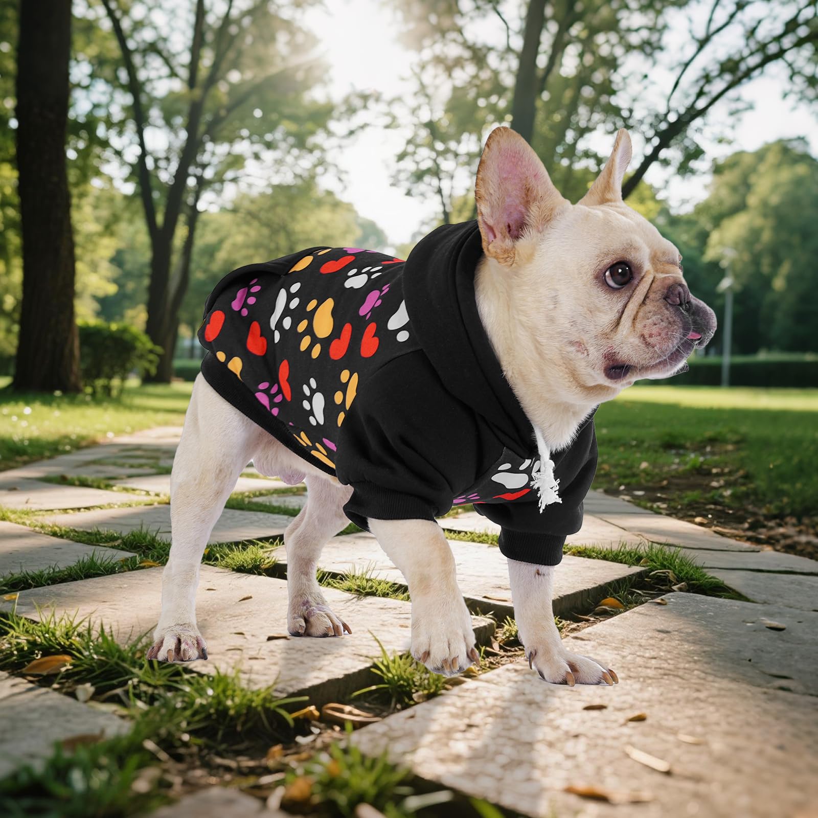 KOOLTAIL sudadera para perros Halloween, tela suave, movimiento cómodo durante juegos