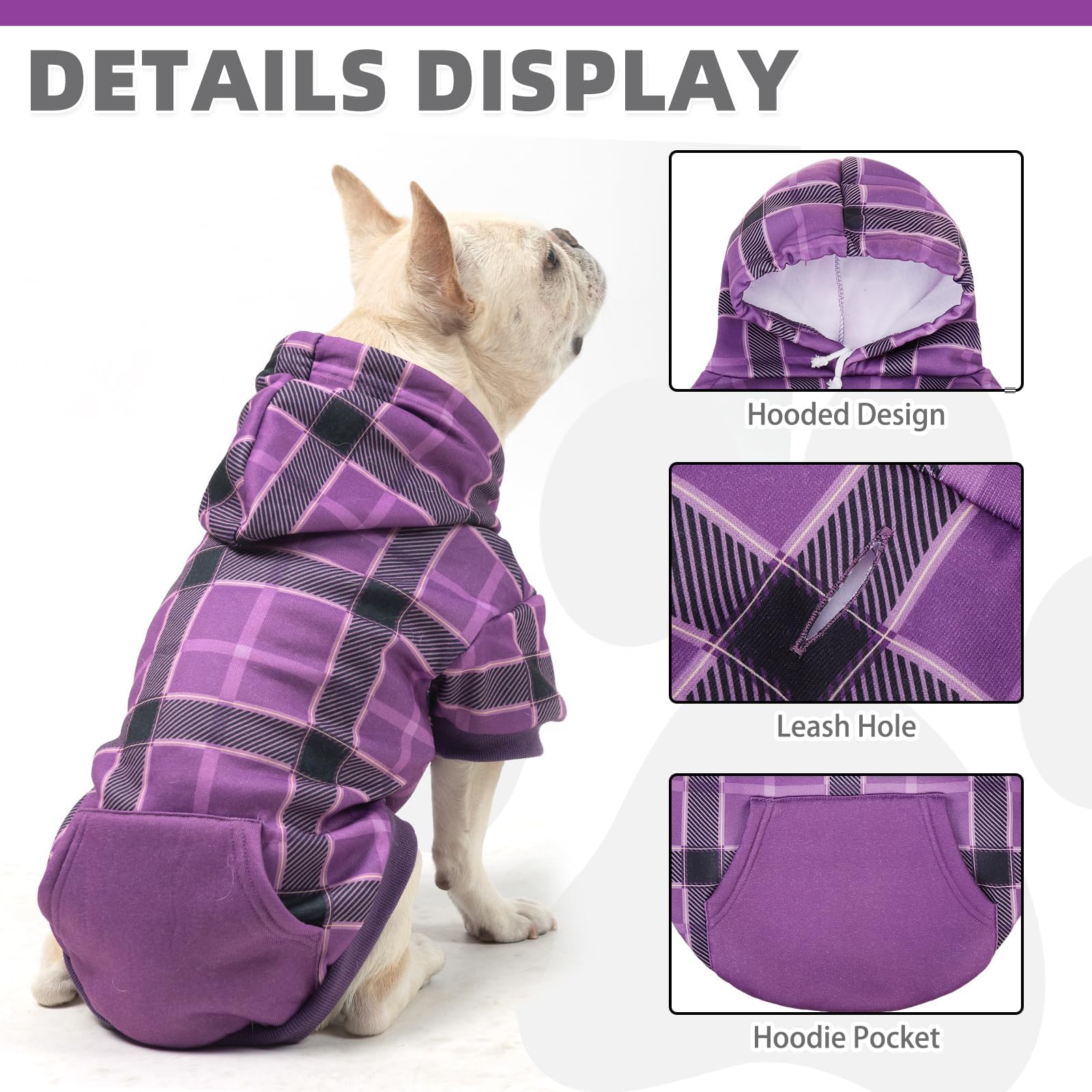 KOOLTAIL tejido cálido y transpirable mantiene a tu mascota cómoda durante el invierno.
