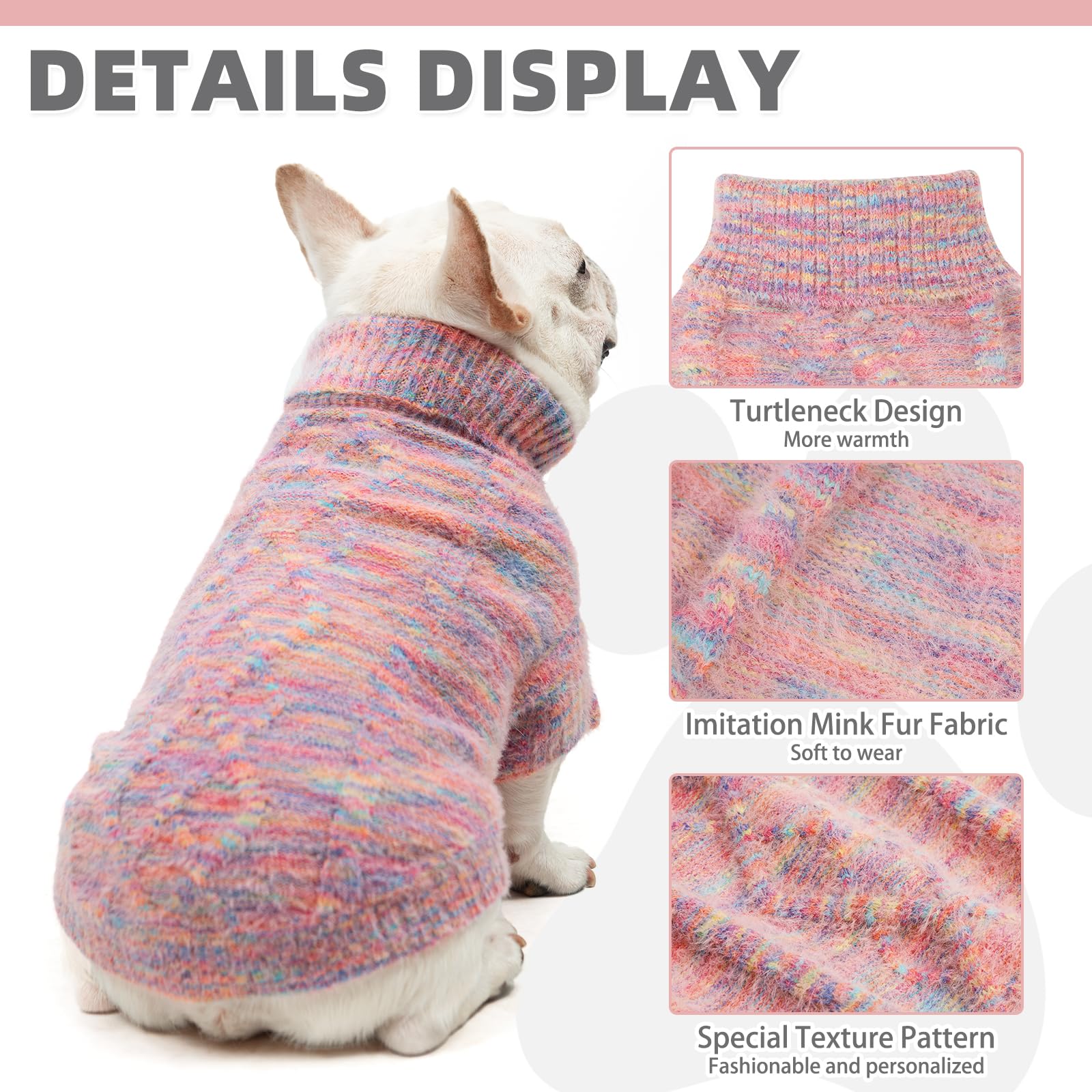 KOOLTAIL sudadera para perro, fácil de colocar gracias al cuello y abertura.