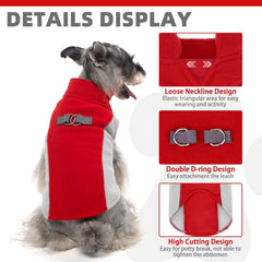 KOOLTAIL sueter, diseño color-block, destaca a la mascota con estilo.
