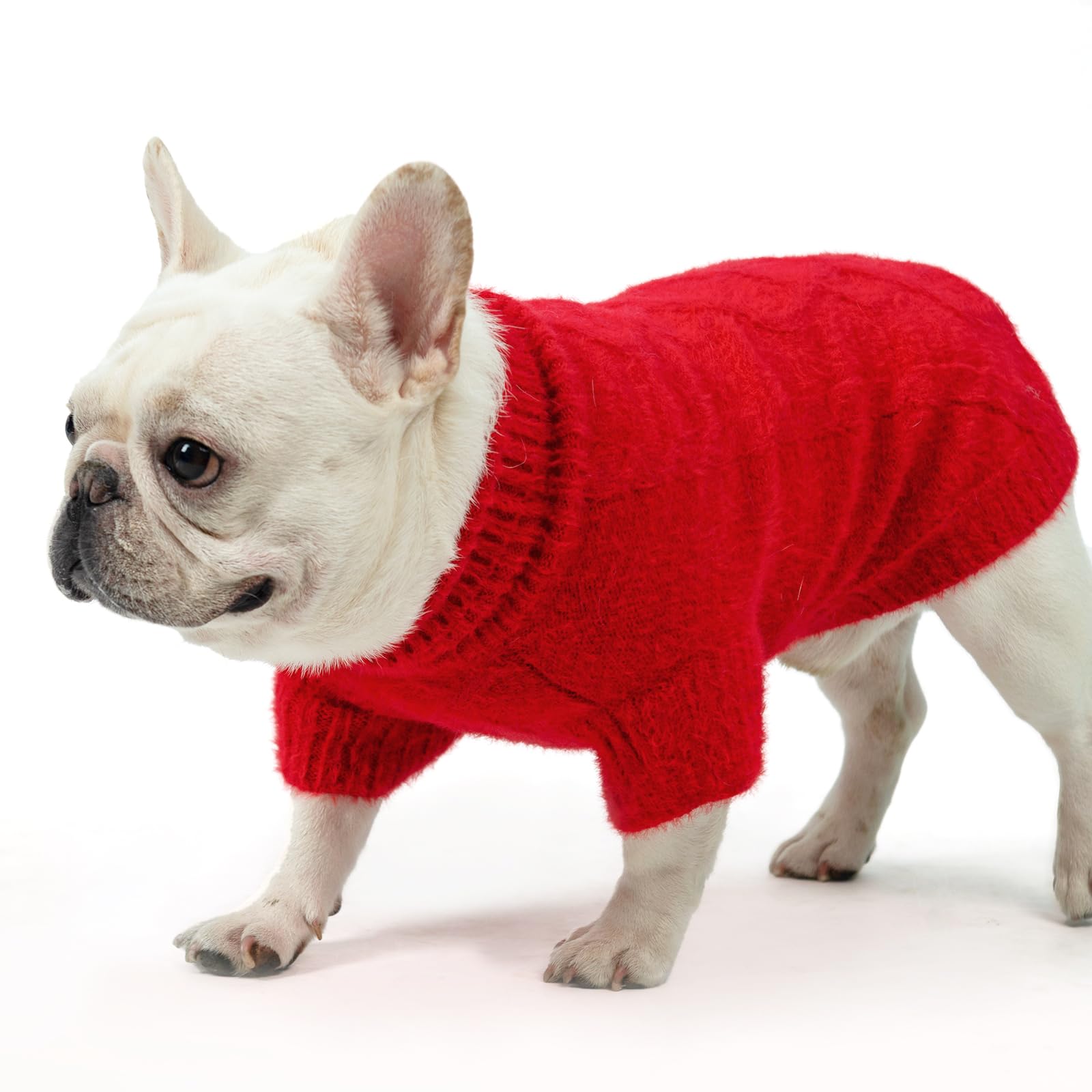 KOOLTAIL suéter-perro ajuste cómodo, permite movimiento libre durante el paseo.