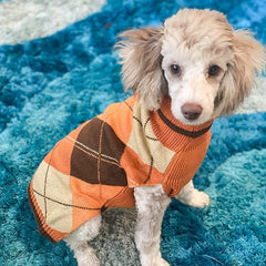 KOOLTAIL suéter perro plaid cálido y cómodo para días fríos