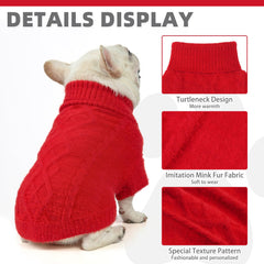 KOOLTAIL suéter-perro lavado-maquina, cuidado sencillo para dueños ocupados.