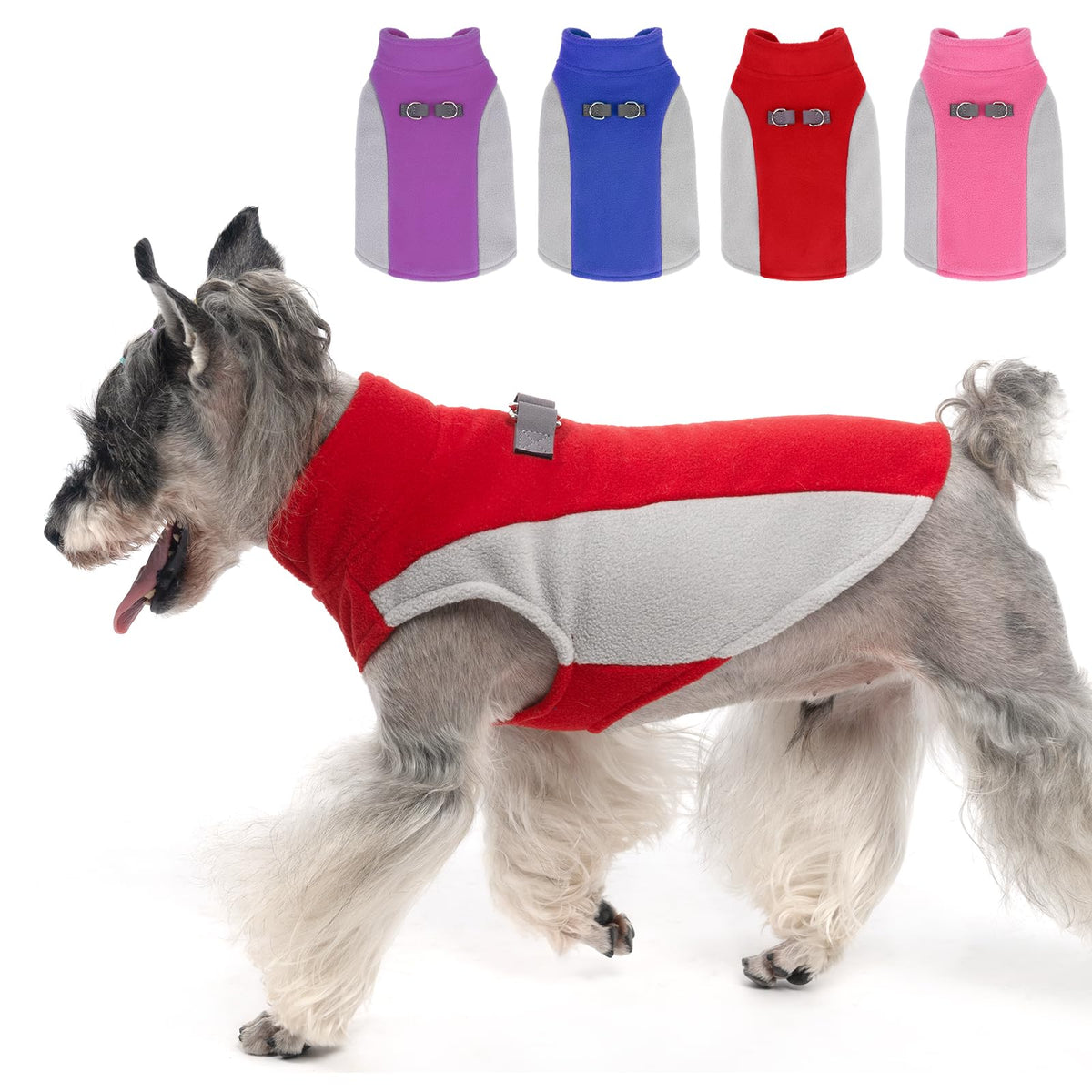 KOOLTAIL sueter para perro pequeno, frente, mantiene al perro cálido en paseos.