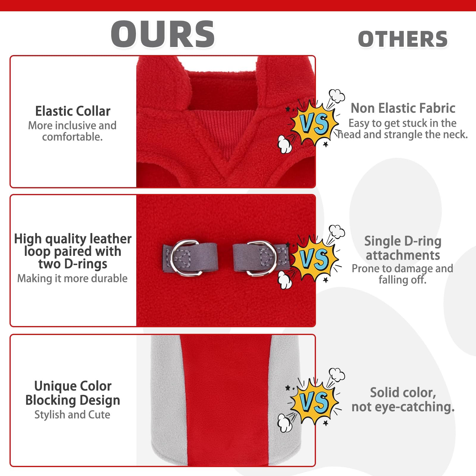 KOOLTAIL sueter texturizado polar fleece, material cálido y duradero.