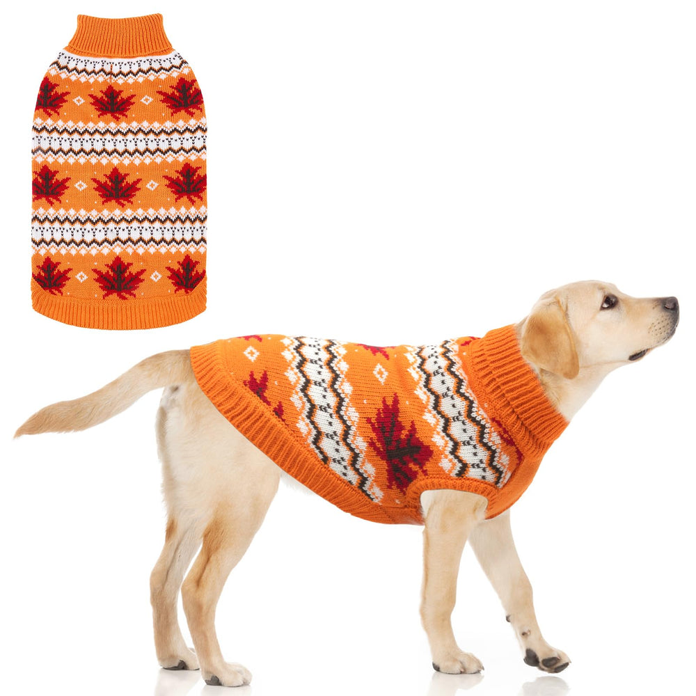 KOOLTAIL suéter perro de punto, frente visible, calor cómodo para paseos fríos.