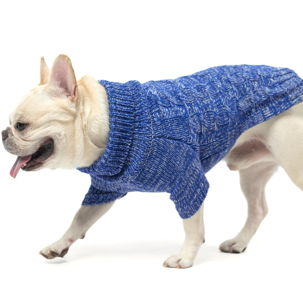 KOOLTAIL suéter de uso diario para perro en clima frío, azul XL