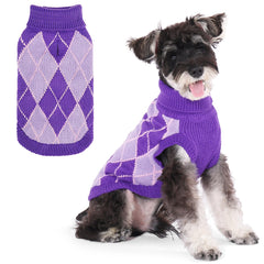 KOOLTAIL suéter para perro pequeño con cuello alto, abriga durante el frío