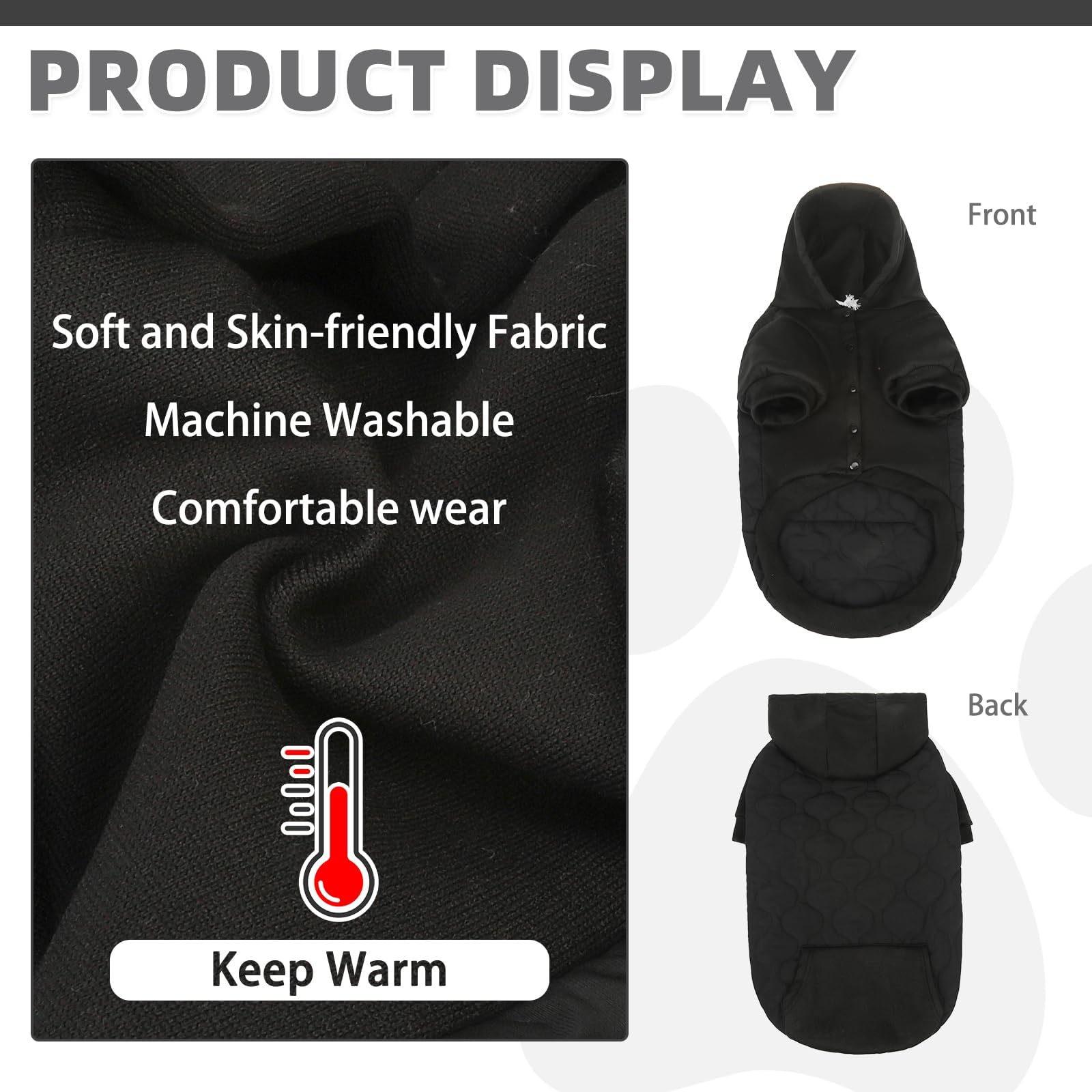 KOOLTAIL tejido impermeable en dorso, ideal para días de lluvia.