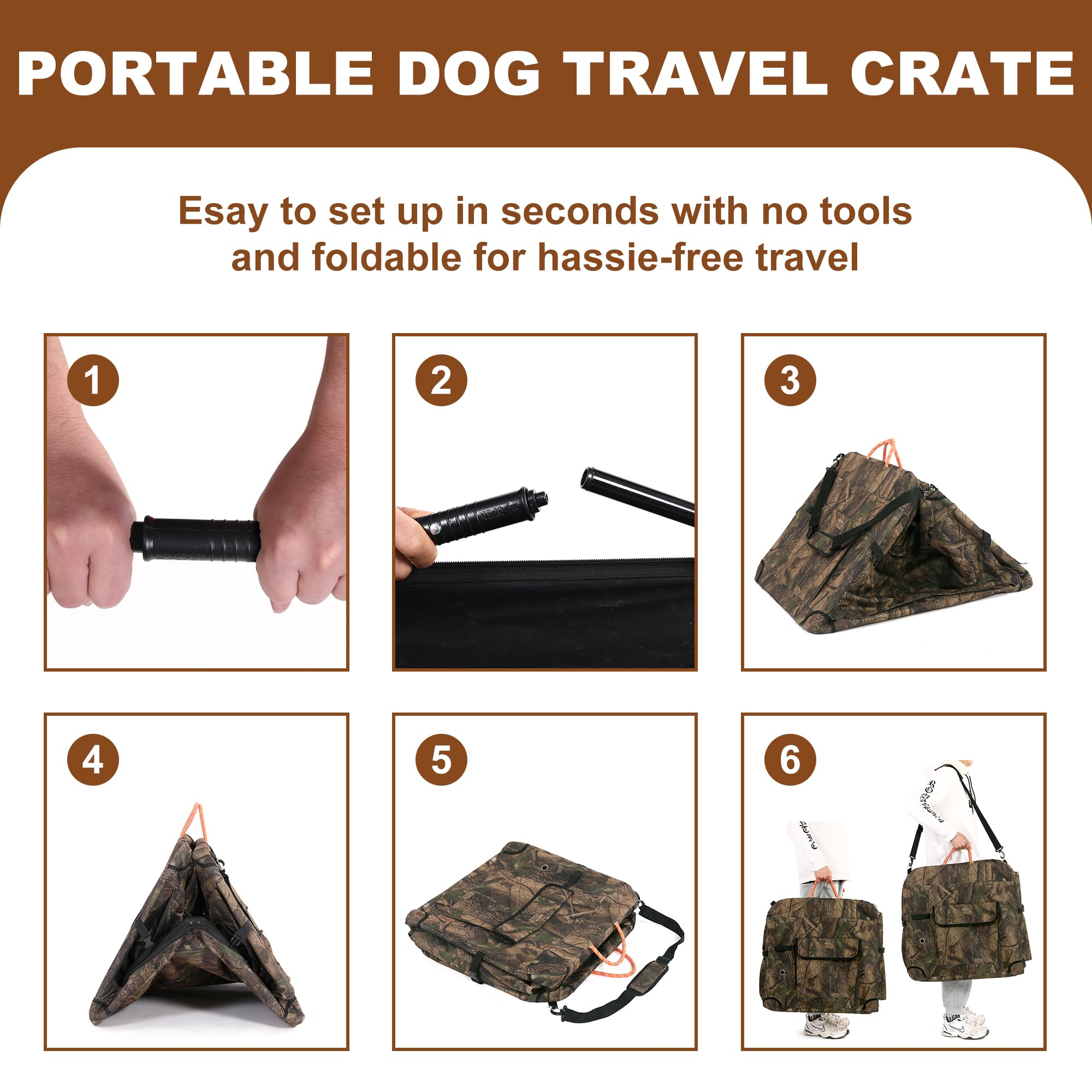 KOOPRO uso interior y exterior, jaula versátil para casa y viaje