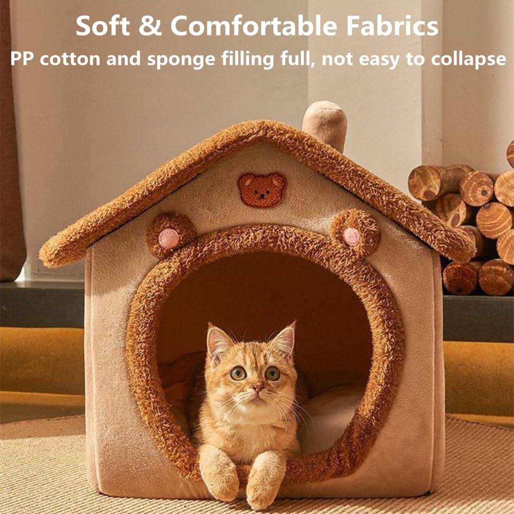 Cama kooteedd con orejas de oso, diseño tierno para el confort.
