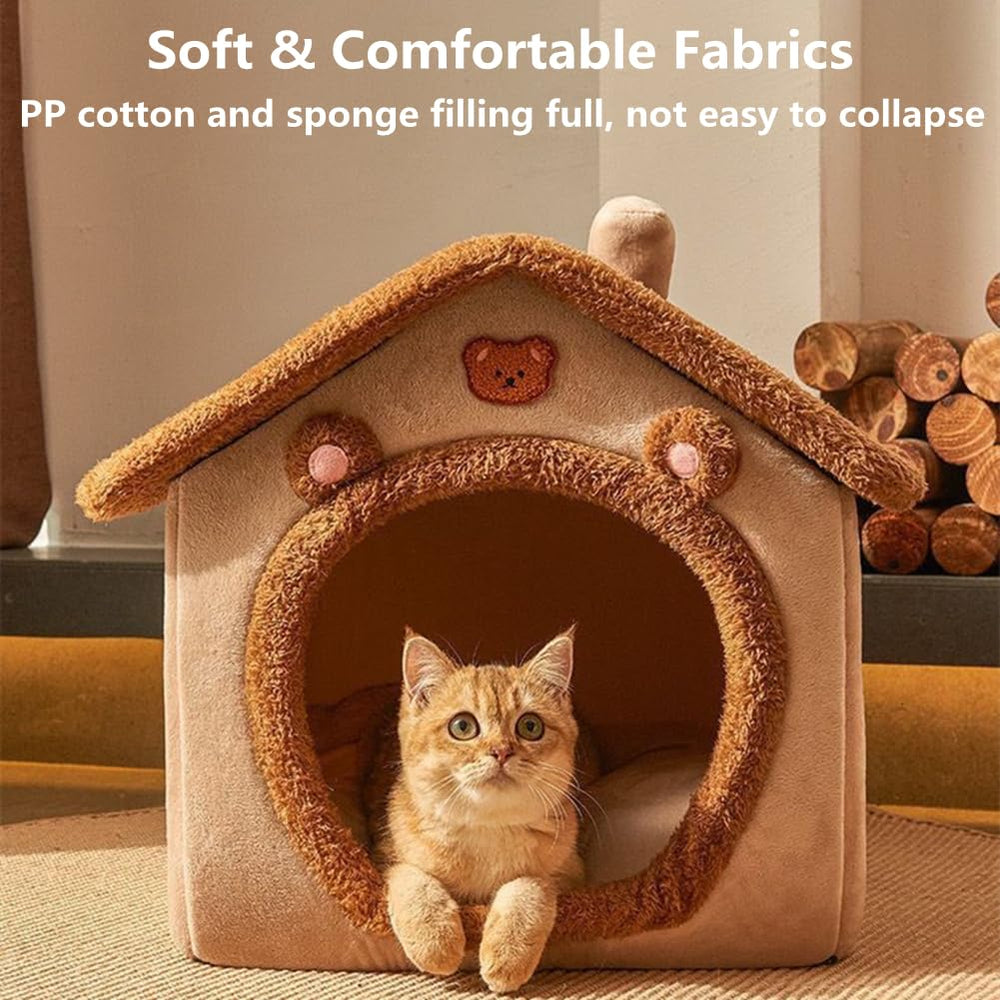 Cama kooteedd con orejas de oso, diseño tierno para el confort.