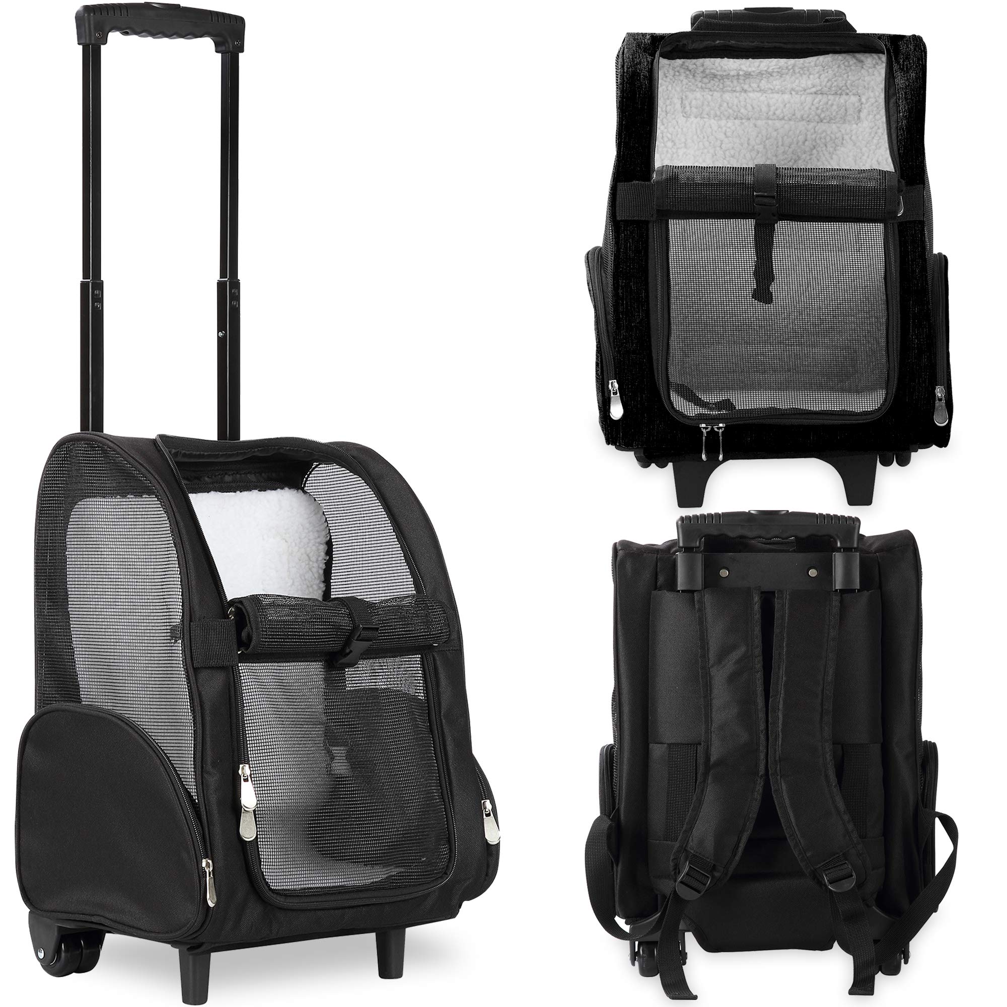 KOPEKS Deluxe Bolsillos Grandes: almacenamiento seguro para accesorios de tu mascota