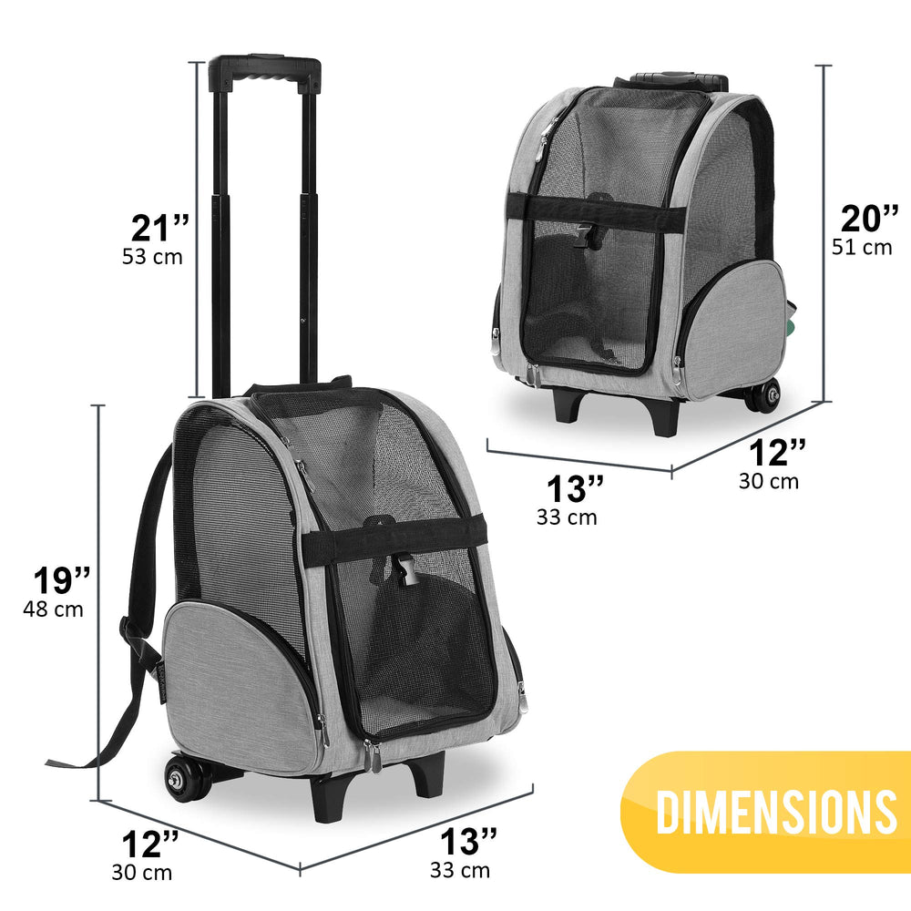 KOPEKS Deluxe Asa telescópica extensible para transporte cómodo