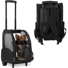 KOPEKS Deluxe Mochila Porta-Mascotas: comodidad para mascotas de hasta 10 lb durante viajes