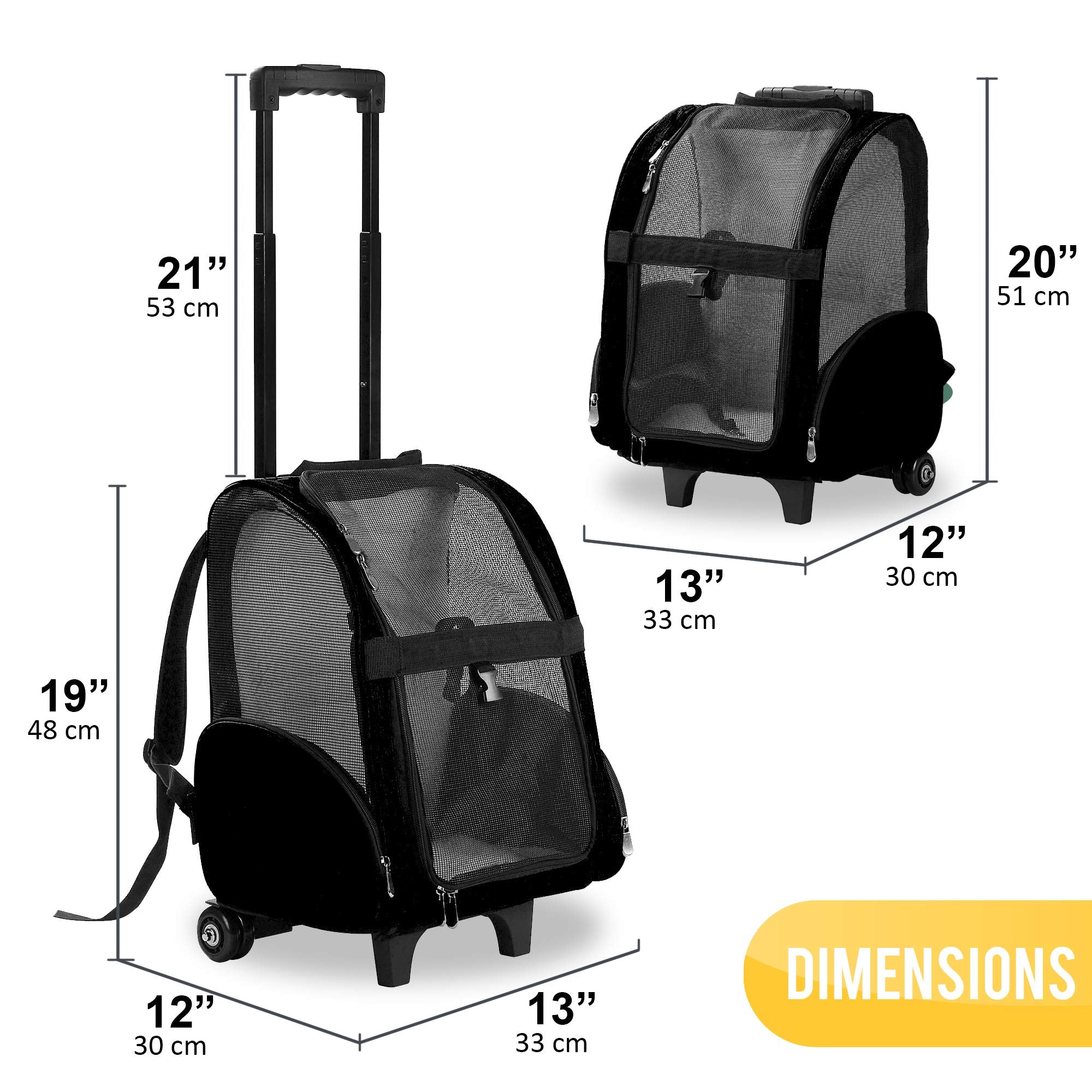 KOPEKS Deluxe Ruedas Dobles: desplazamiento suave en aeropuertos y pasillos
