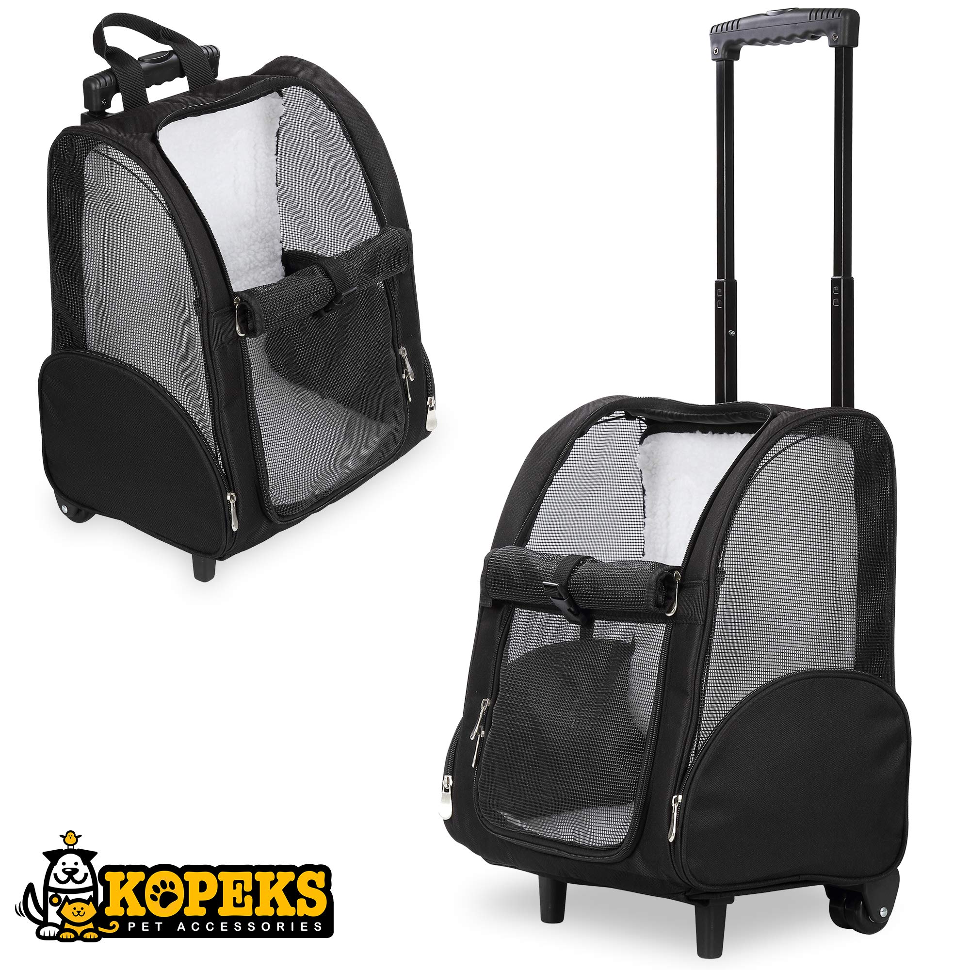 KOPEKS Deluxe Sistema Multiuso: se adapta a Mochila, Carrito, Bolsa y Asiento para coche