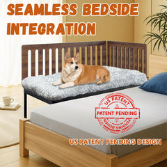 Koretech colchon espeso para perro, ofrece confort suave y soporte durante el descanso.