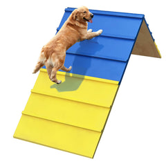 koretech marco de agilidad para perros, vista general, ideal para entrenamiento al aire libre.